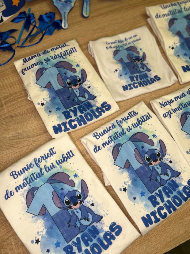 Tricouri mot stitch personalizate