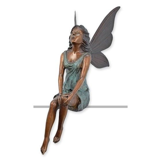 Inger sezand-statueta vieneza din bronz