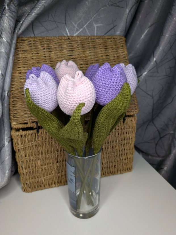 Buchet de lalele handmade flori care rămân mereu proaspete
