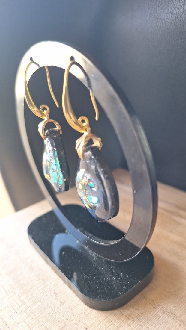 Cercei eleganți handmade Cosmic Drop
