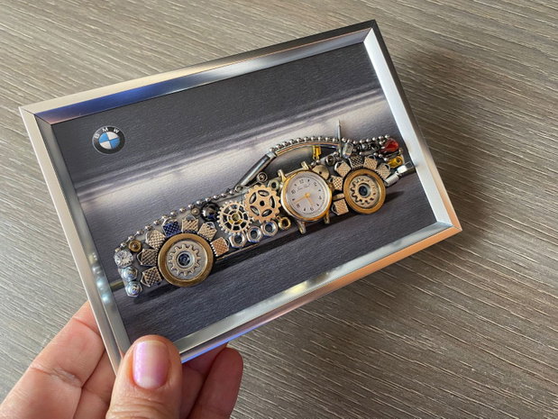 Masina model BMW Cod M 708・Cadouri barbati・Colaj auto de colecție・Decoratiune punk birou