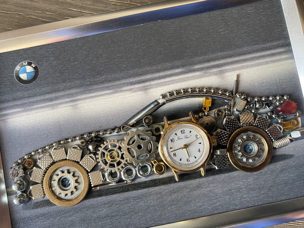 Masina model BMW Cod M 708・Cadouri barbati・Colaj auto de colecție・Decoratiune punk birou
