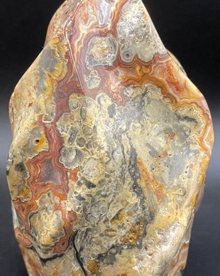 Agat Crazy Lace (Dantela) - Sculptura din piatra semipretioasa