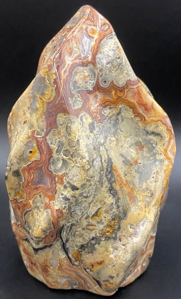 Agat Crazy Lace (Dantela) - Sculptura din piatra semipretioasa