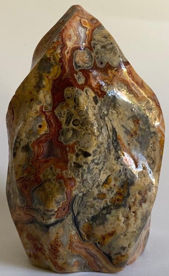 Agat Crazy Lace (Dantela) - Sculptura din piatra semipretioasa