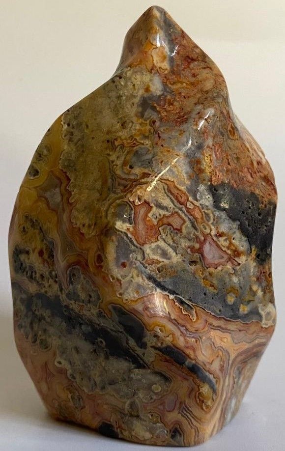 Agat Crazy Lace (Dantela) - Sculptura din piatra semipretioasa