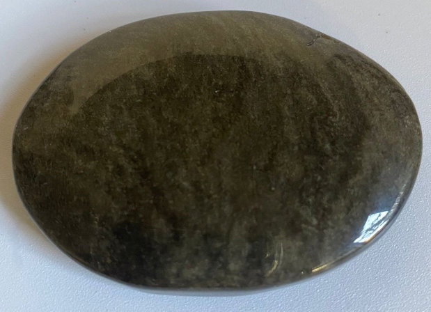 Obsidian Auriu - Palm Stone piatra semipretioasa
