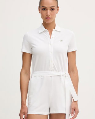 Lacoste salopetă pentru femei, din bumbac cu elastan
