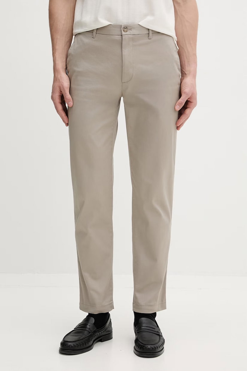 Calvin Klein pantaloni pentru bărbați, din bumbac cu elastan