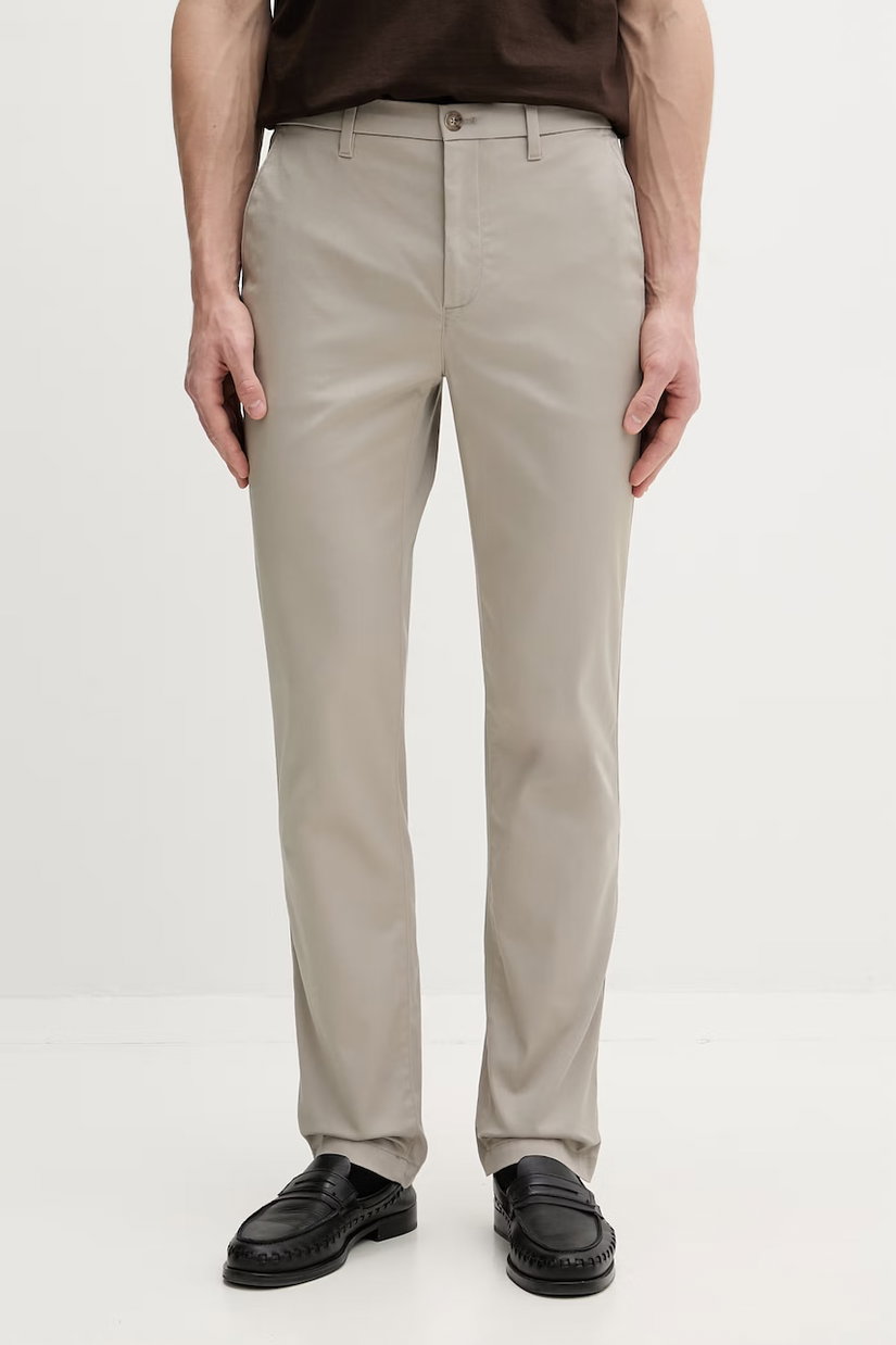 Calvin Klein pantaloni slim fit pentru bărbați, din bumbac cu elastan