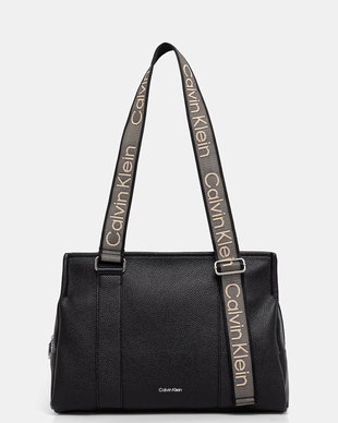 Calvin Klein geantă tote pentru femei, cu imitație de piele