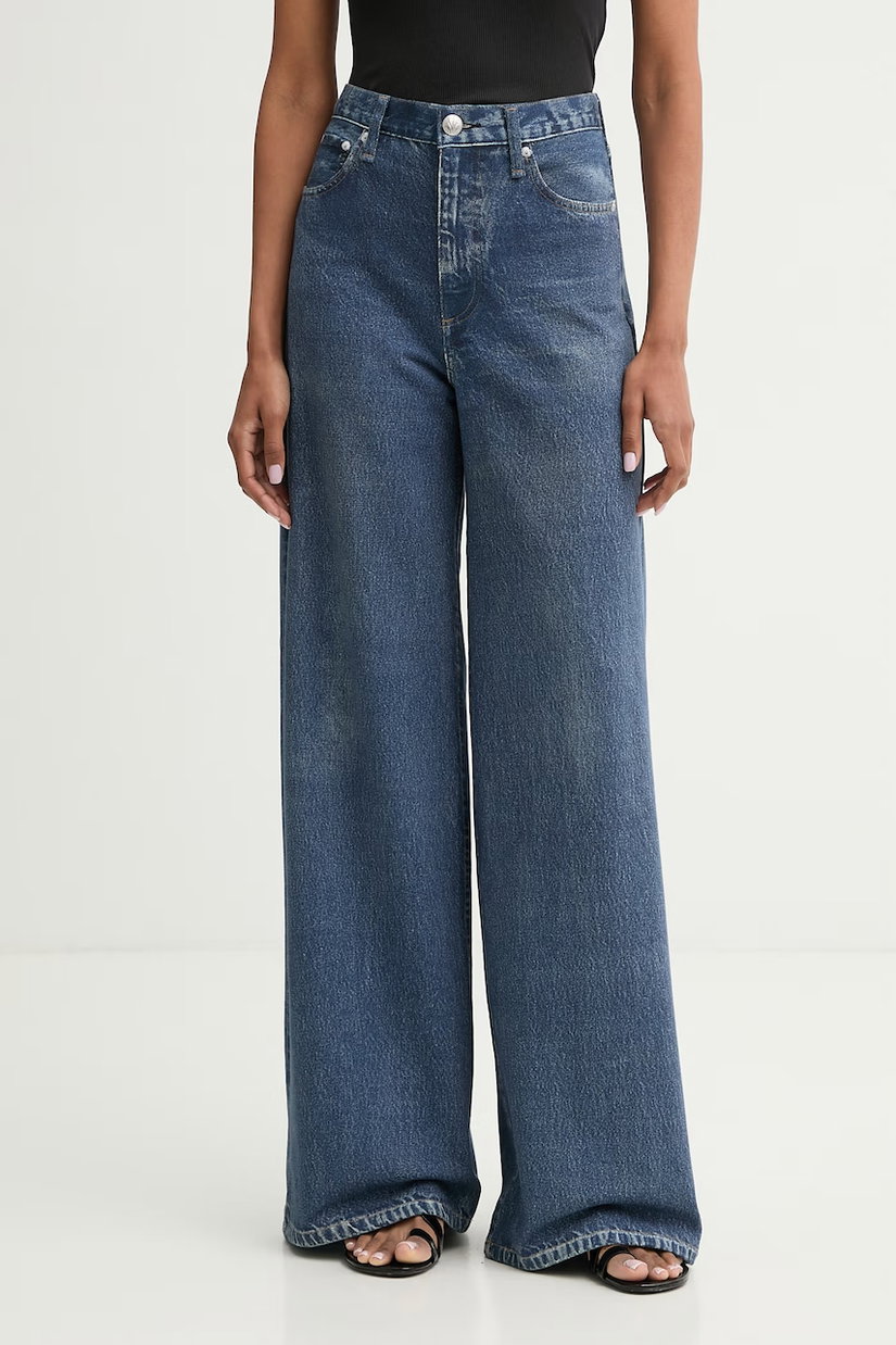 Rag & Bone pantaloni pentru femei, din bumbac