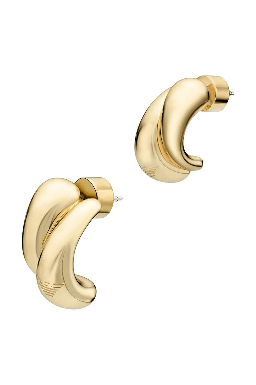 Emporio Armani cercei pentru femei, din alamă fără piatră Iconic Trend