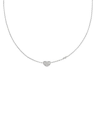 Emporio Armani colier pentru femei, din argint cu zirconiu cubic Sentimental