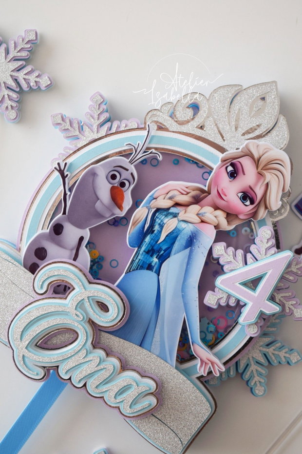 Cake topper Frozen - Elsa