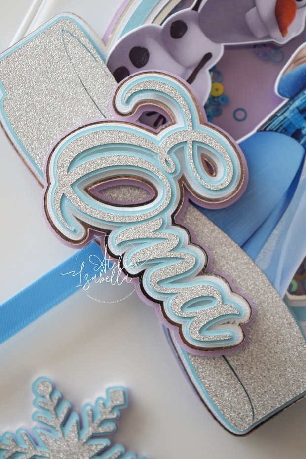 Cake topper Frozen - Elsa