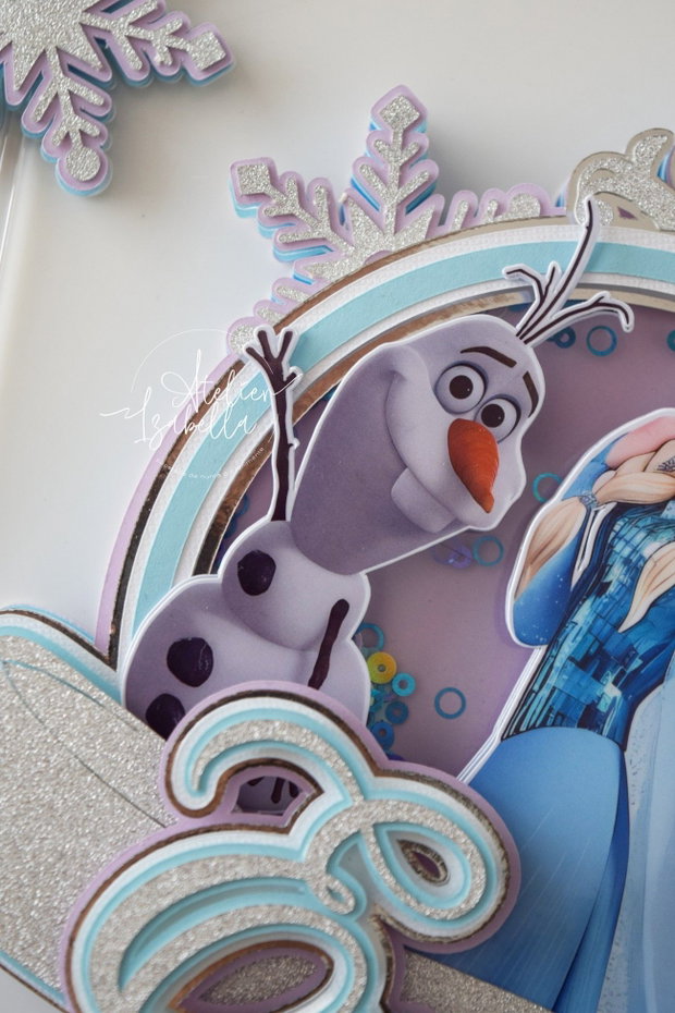 Cake topper Frozen - Elsa