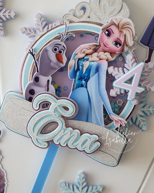 Cake topper Frozen - Elsa