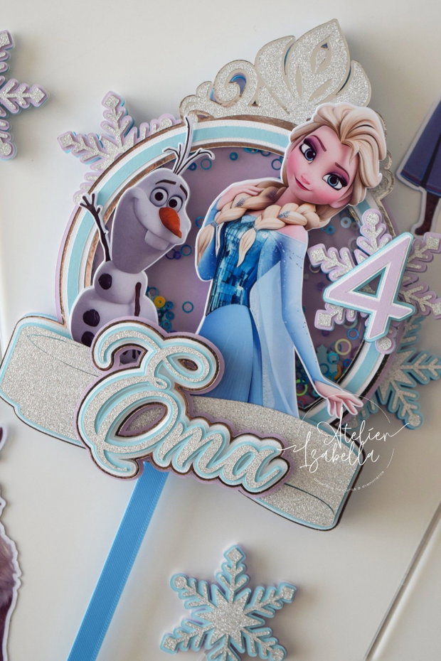 Cake topper Frozen - Elsa