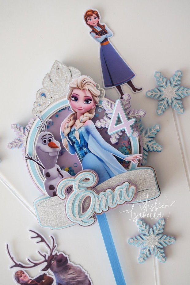 Cake topper Frozen - Elsa