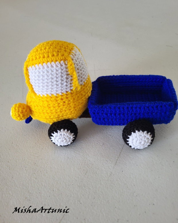 Camioneta crosetata - Jucarie