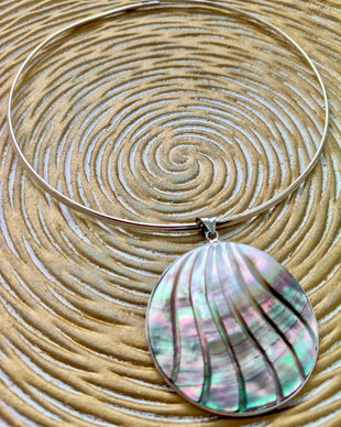 Pandantiv Scoica / sidef Paua Shell