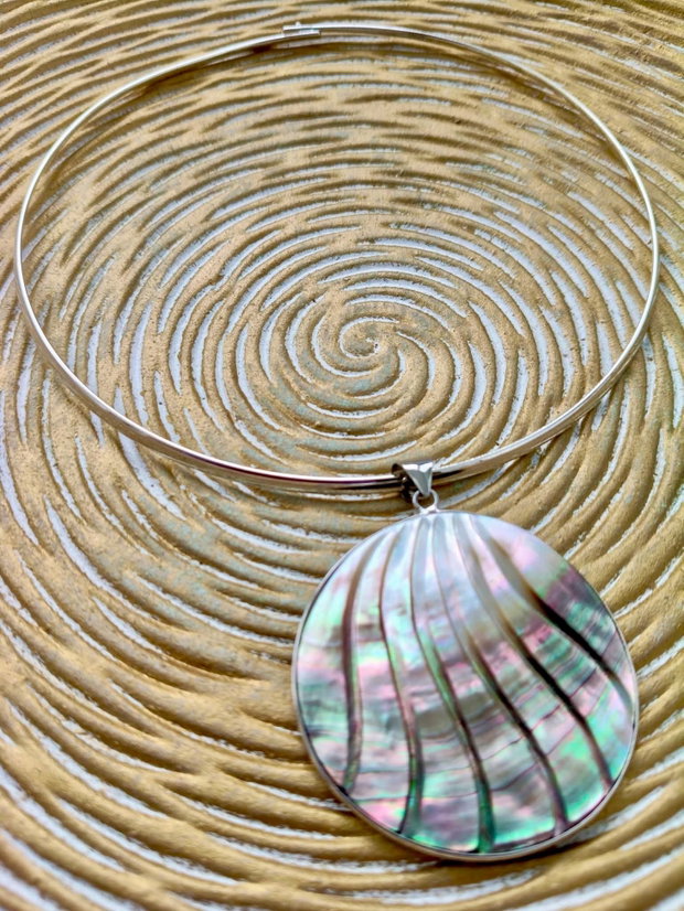 Pandantiv Scoica / sidef Paua Shell