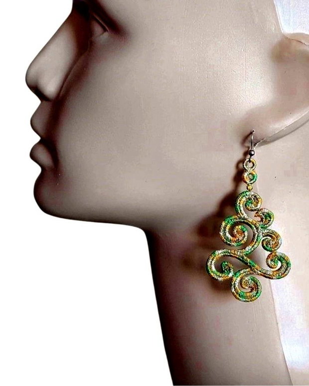 Cercei Spiral Celtici Degrade