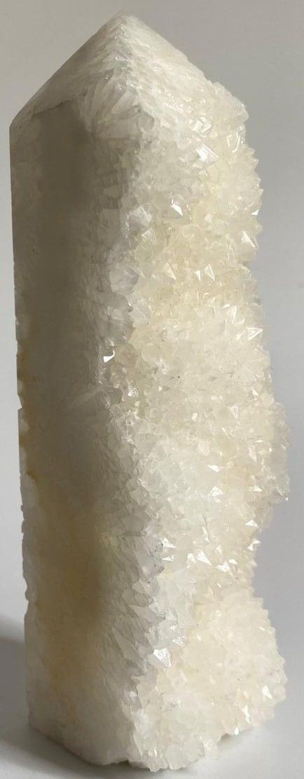 Cuart Alb - Obelisc brut piatra semipretioasa