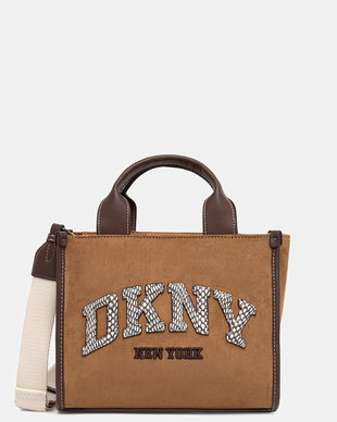 DKNY geantă pentru femei, cu imitație de piele întoarsă