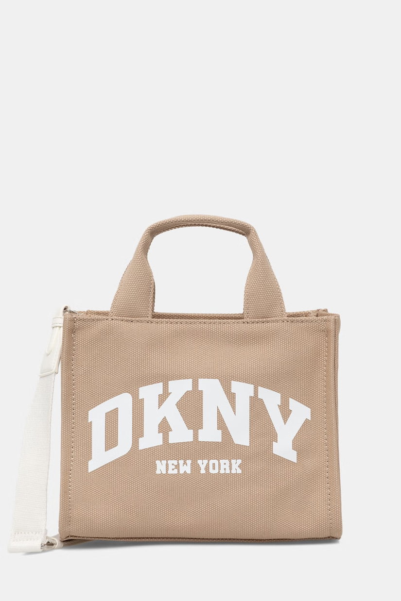 DKNY geantă crossbody pentru femei din bumbac
