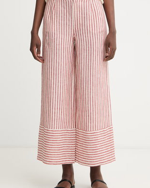 Pedro del Hierro pantaloni pentru femei din in