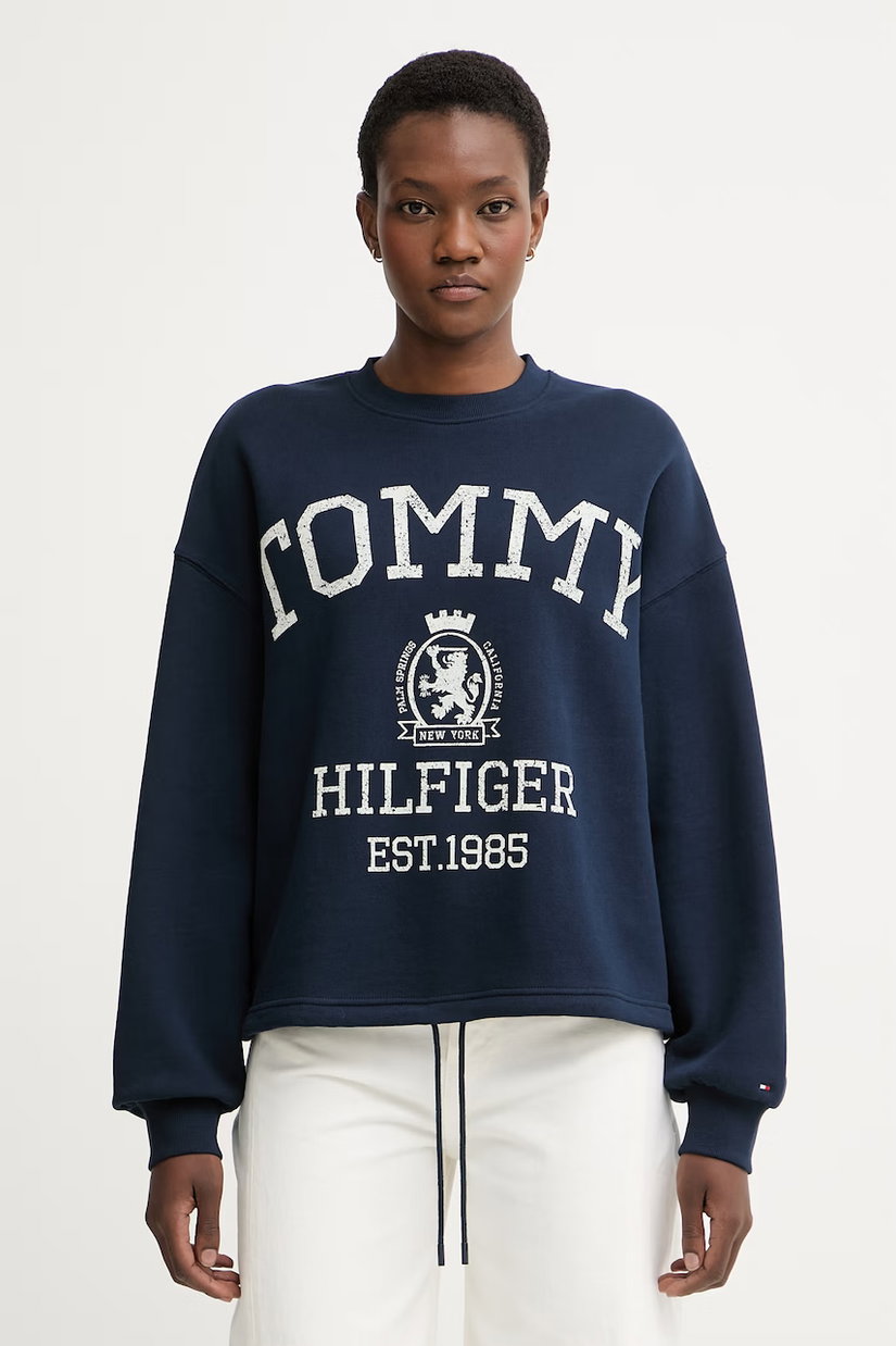Tommy Hilfiger hanorac pentru femei din bumbac