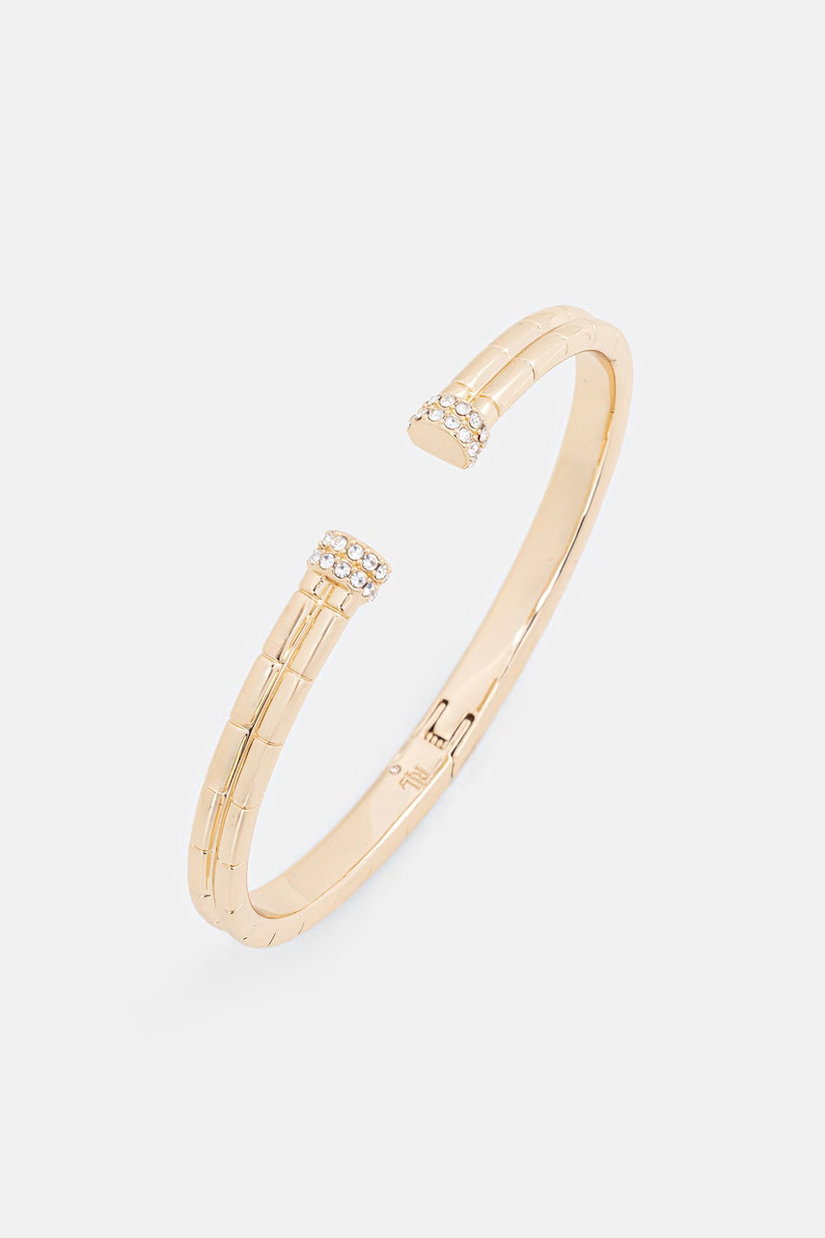 Lauren Ralph Lauren brățară pentru femei din metal cu zirconiu cubic LINDELLA