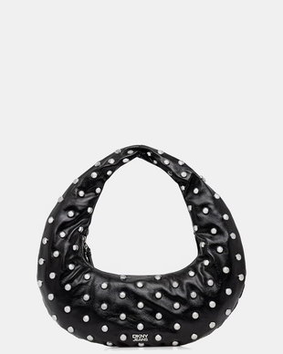 DKNY hobo bag pentru femei cu imitație de piele KATYA