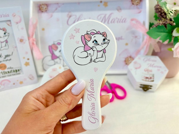 Set turta fetite 1 anisor - Pisicuta Marie - Tavita si accesorii