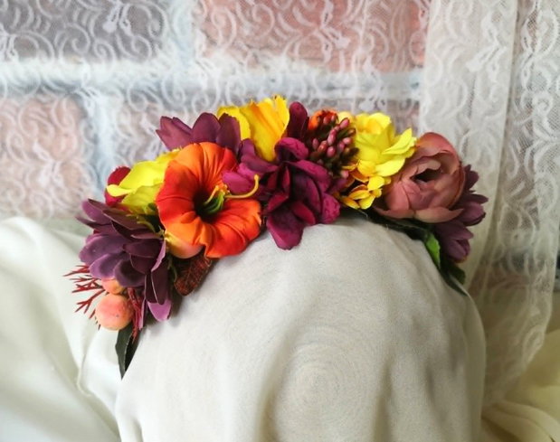 Coronita flori Zana Toamna
