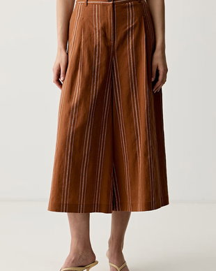 United Colors of Benetton pantaloni culottes pentru femei, cu in