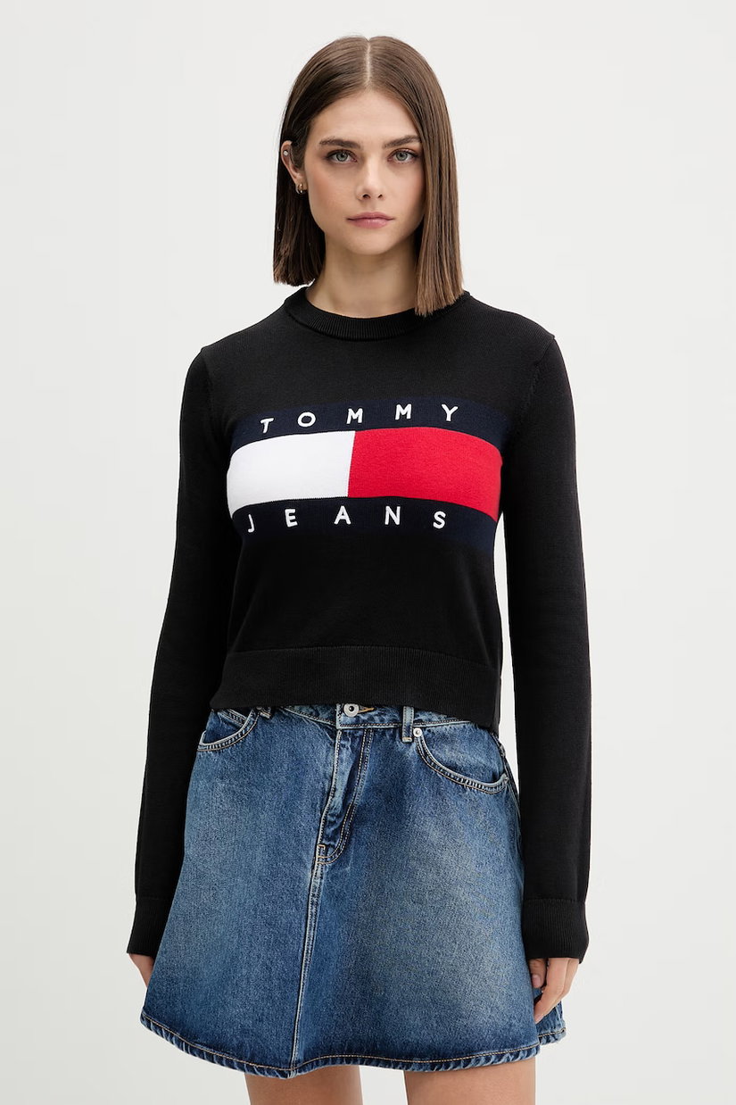 Tommy Jeans pulover pentru femei, din bumbac