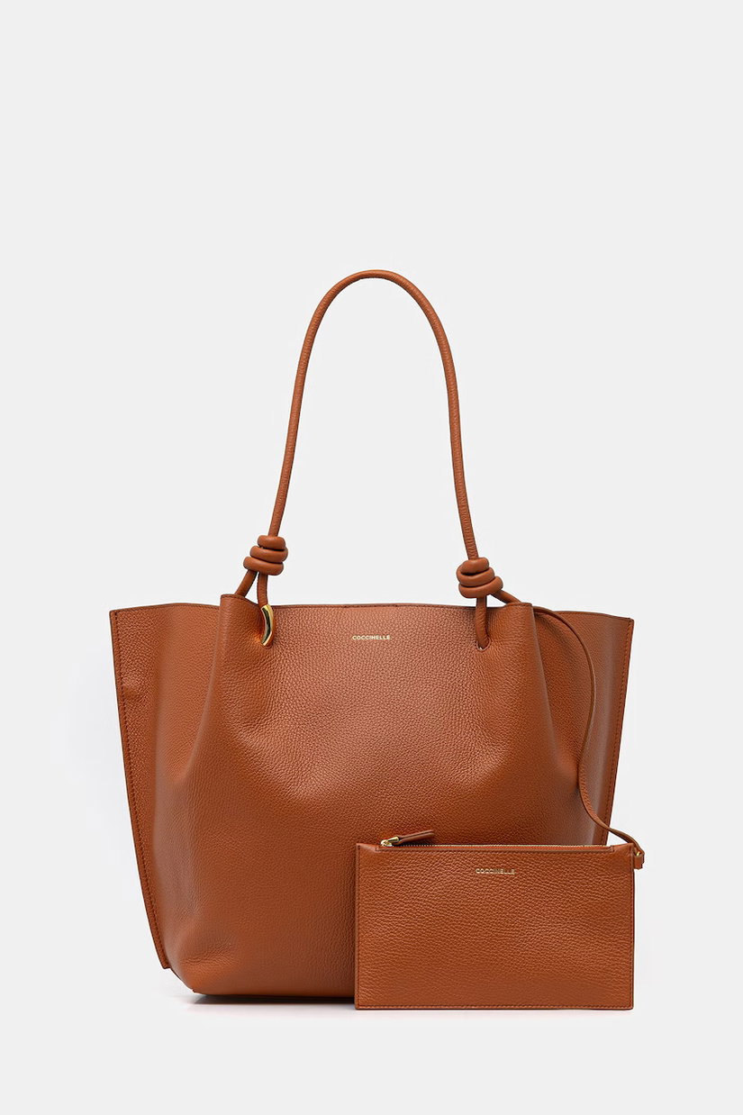 Coccinelle geantă shopper pentru femei din piele FINN
