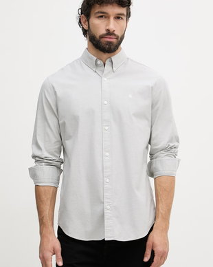 Calvin Klein Jeans cămașă bărbătească din bumbac cu elastan