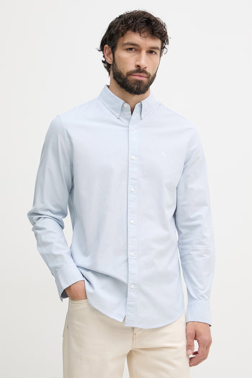 Calvin Klein Jeans cămașă masculină din bumbac cu elastan