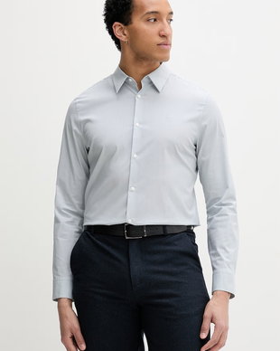 Calvin Klein cămașă pentru bărbați din bumbac cu elastan