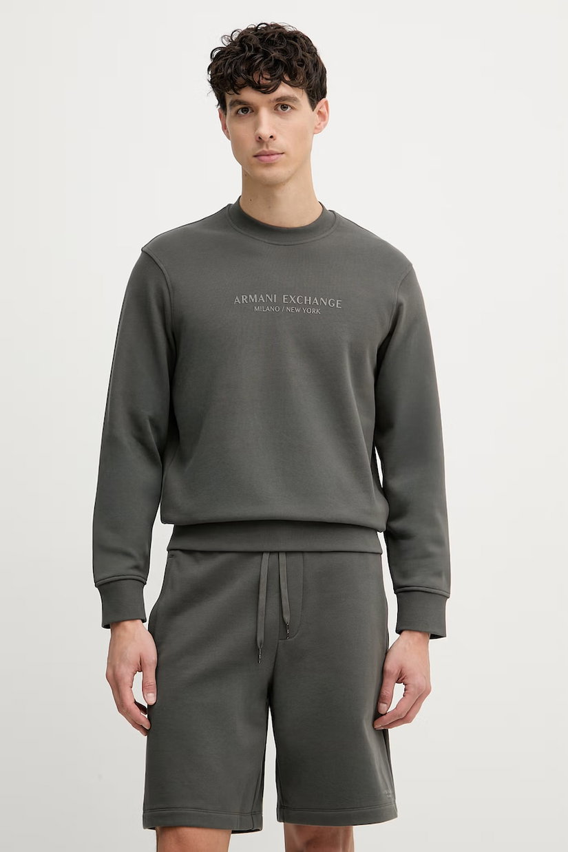 Armani Exchange hanorac pentru bărbați din bumbac