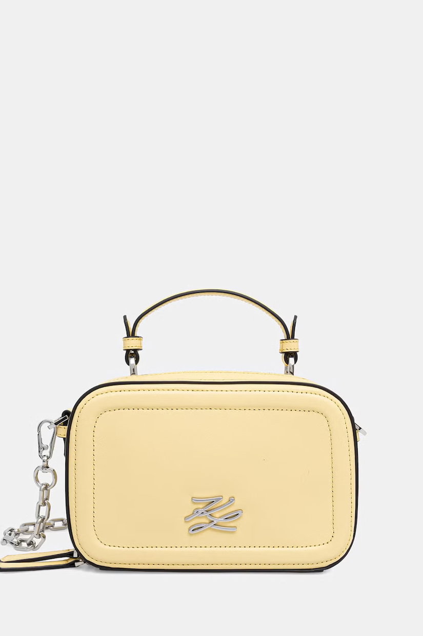 Karl Lagerfeld geantă crossbody pentru femei, din piele K/AUTOGRAPH
