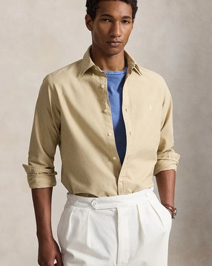 Polo Ralph Lauren cămașă pentru bărbați, din bumbac