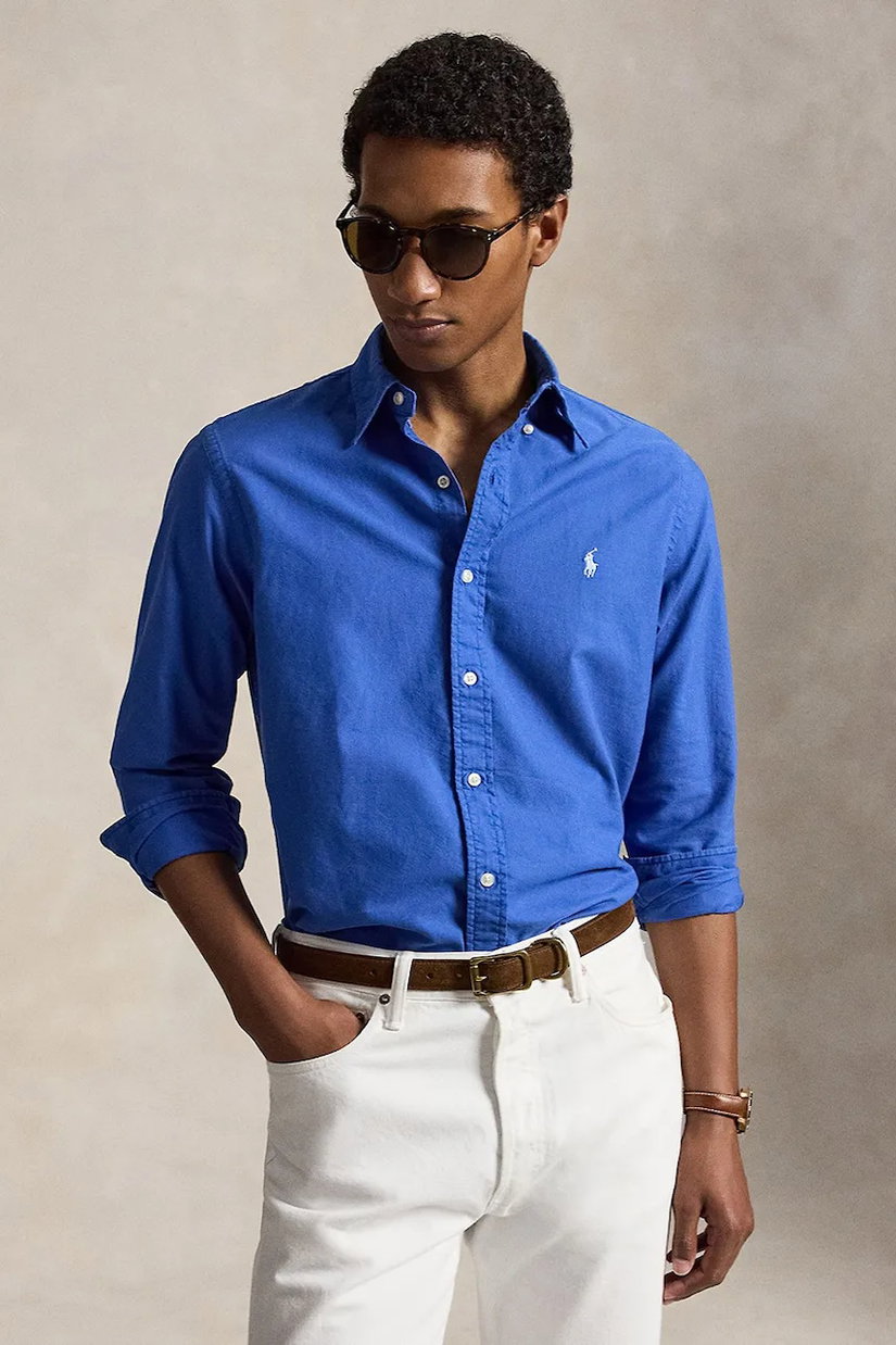 Polo Ralph Lauren cămașă pentru bărbați, din bumbac