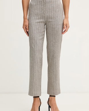 Sisley pantaloni straight pentru femei, cu in