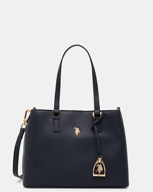 U.S. Polo Assn. tote bag pentru femei, cu imitație de piele Jones