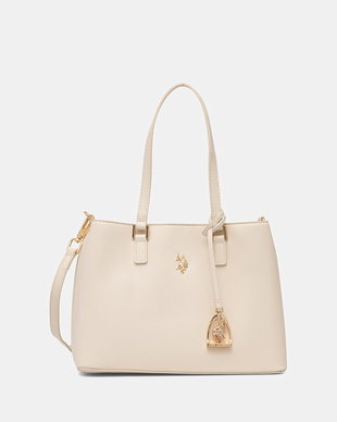 U.S. Polo Assn. tote bag pentru femei, cu imitație de piele Jones